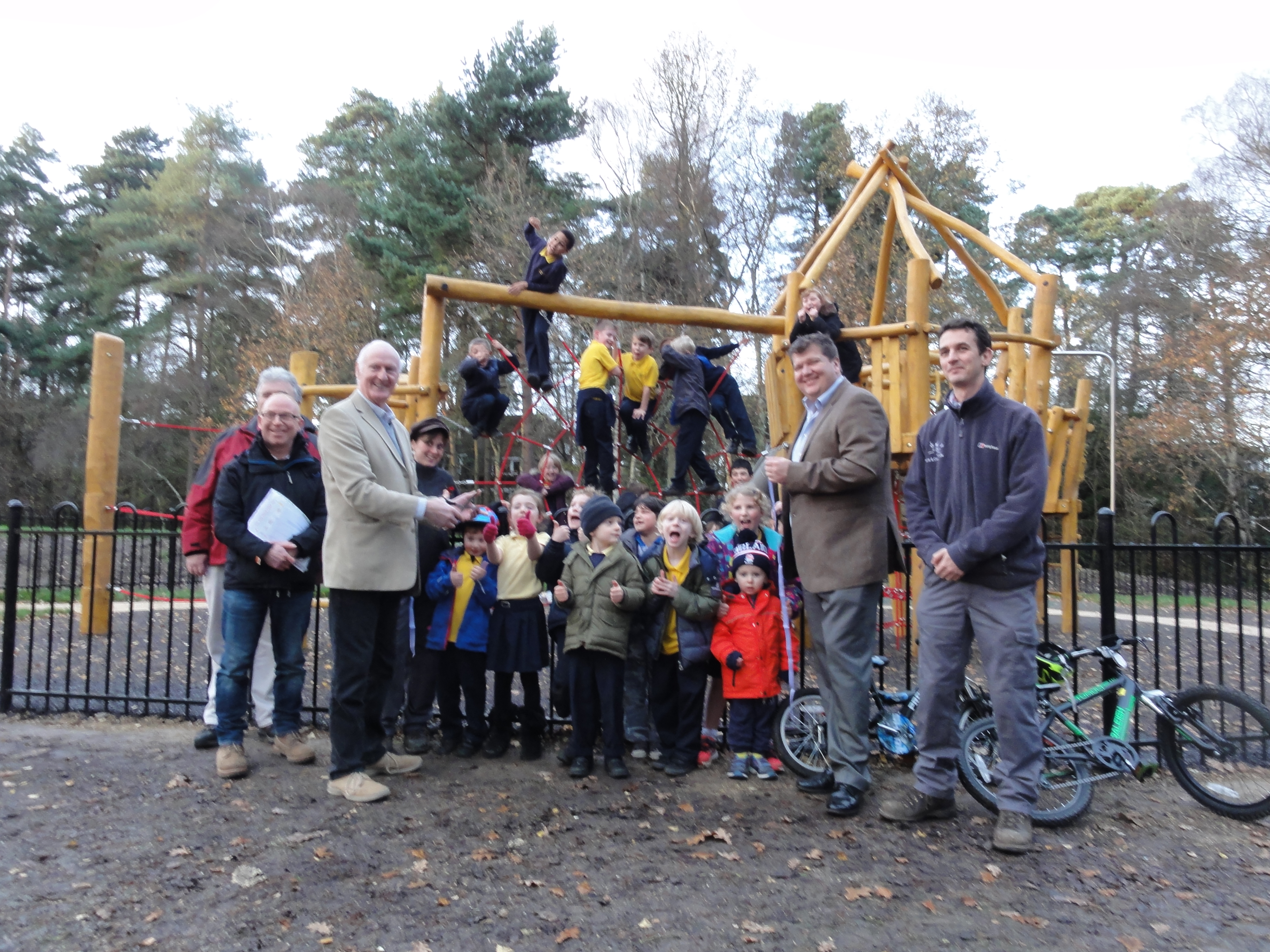 Official Opening Playground for Savernake Park, Bracknell Forest